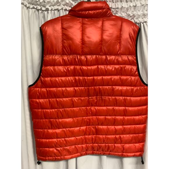 American Eagle Outfitters Men’s Orange Puffer Vest Size XL–Lightweight Outerwear - Picture 2 of 4